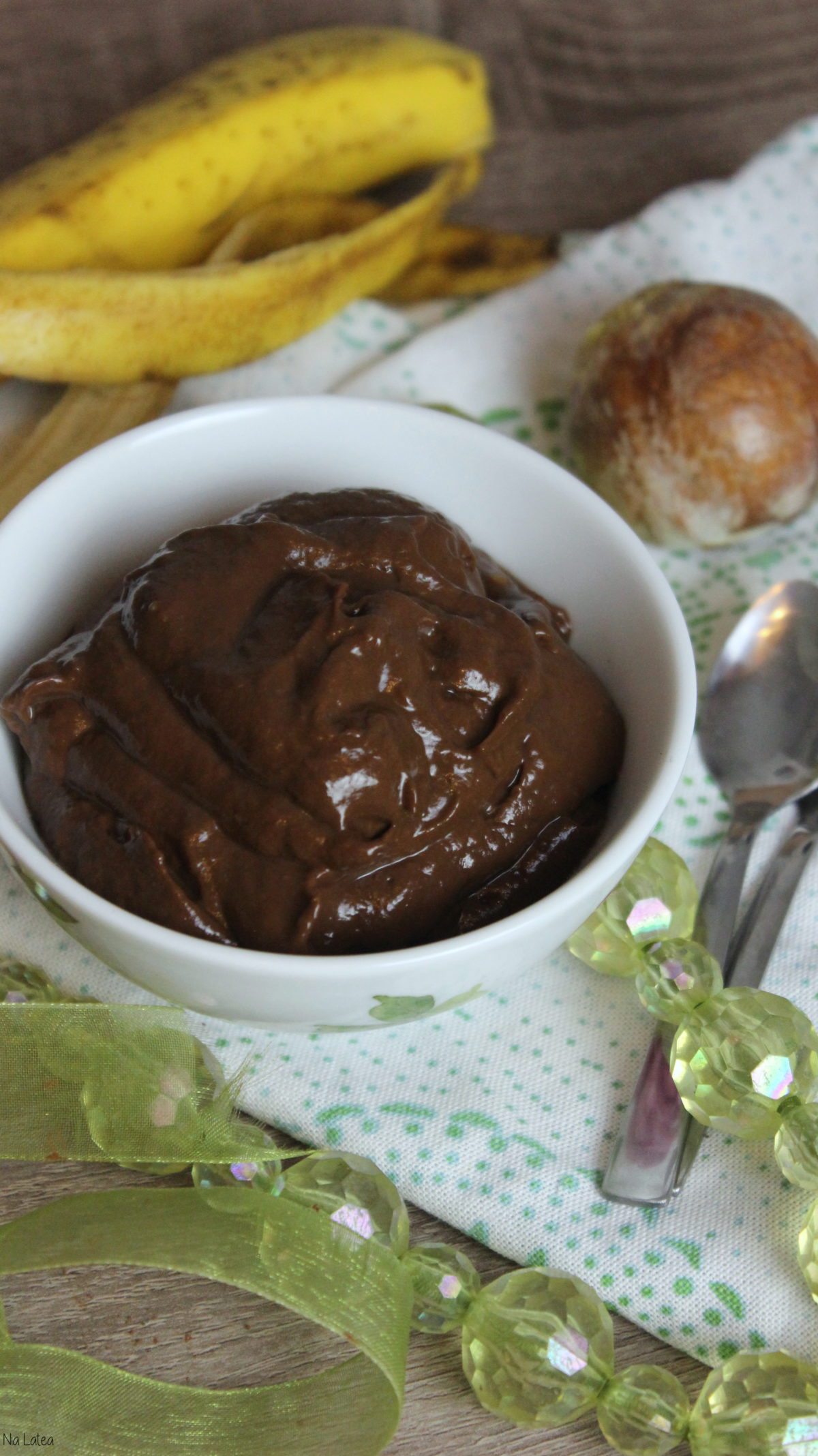 Gesunder, einfacher Schokoladenpudding - Nia Latea