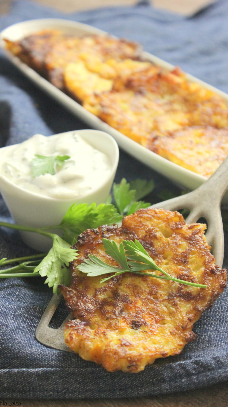 Thermomix-Thursday #61 -Kartoffel-Karotten Rösti mit Mozzarella - Nia Latea