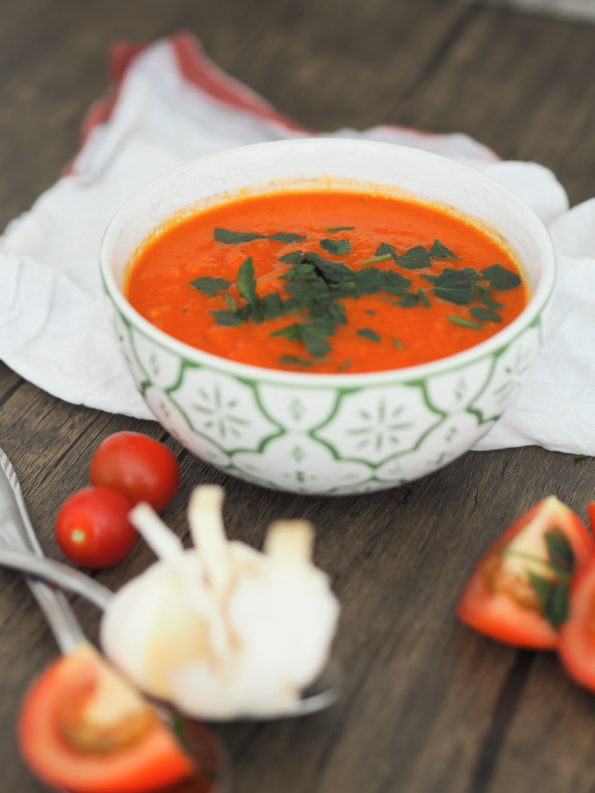 Karotten-Tomaten-Suppe