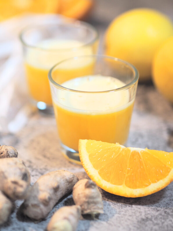 Ingwer Shot I endlich einer, der lecker schmeckt I Immunsystem-stärkend