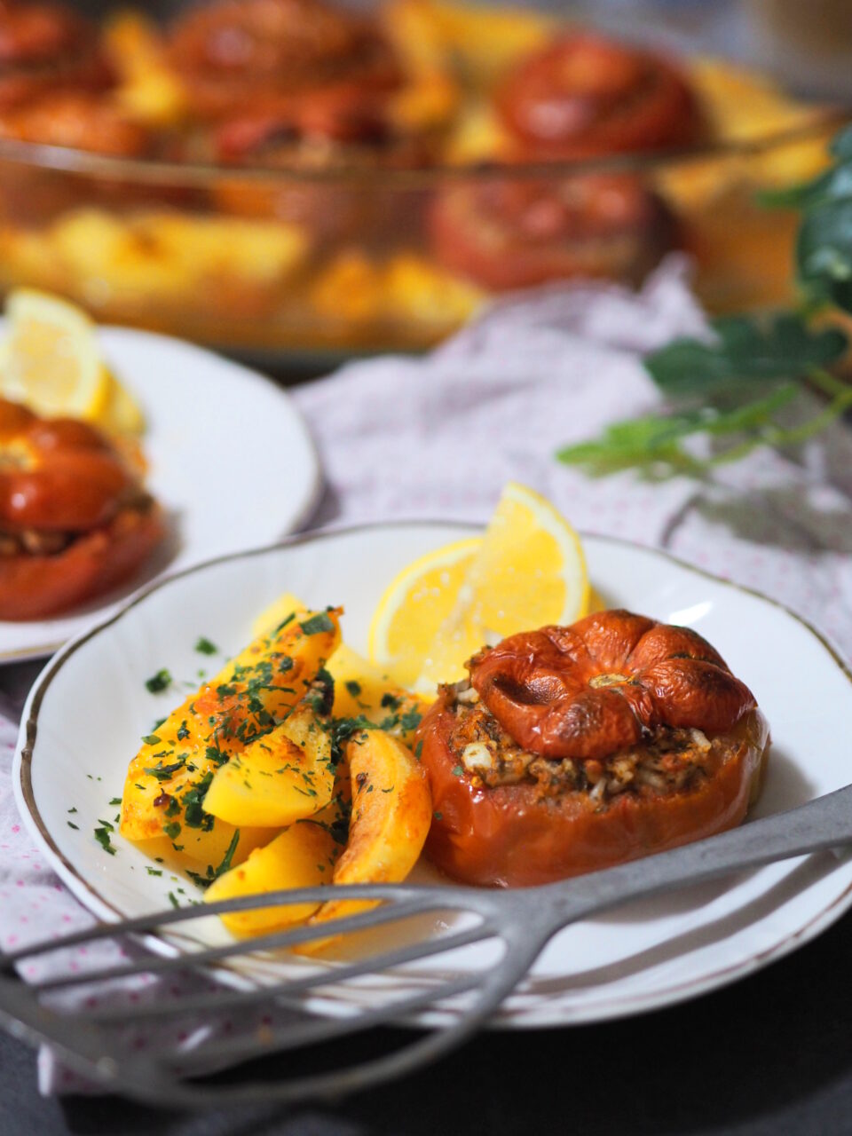 Gefüllte Tomaten | orthodoxes Fastenrezept
