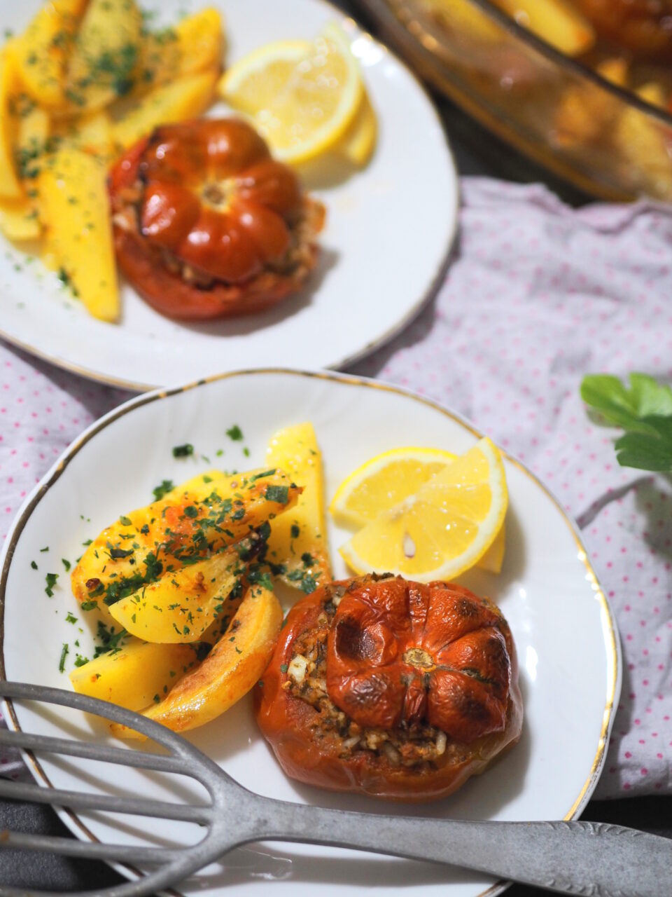 Gefüllte Tomaten | orthodoxes Fastenrezept