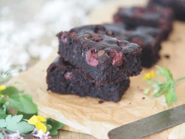 Die besten Kirsch-Brownies I super saftig