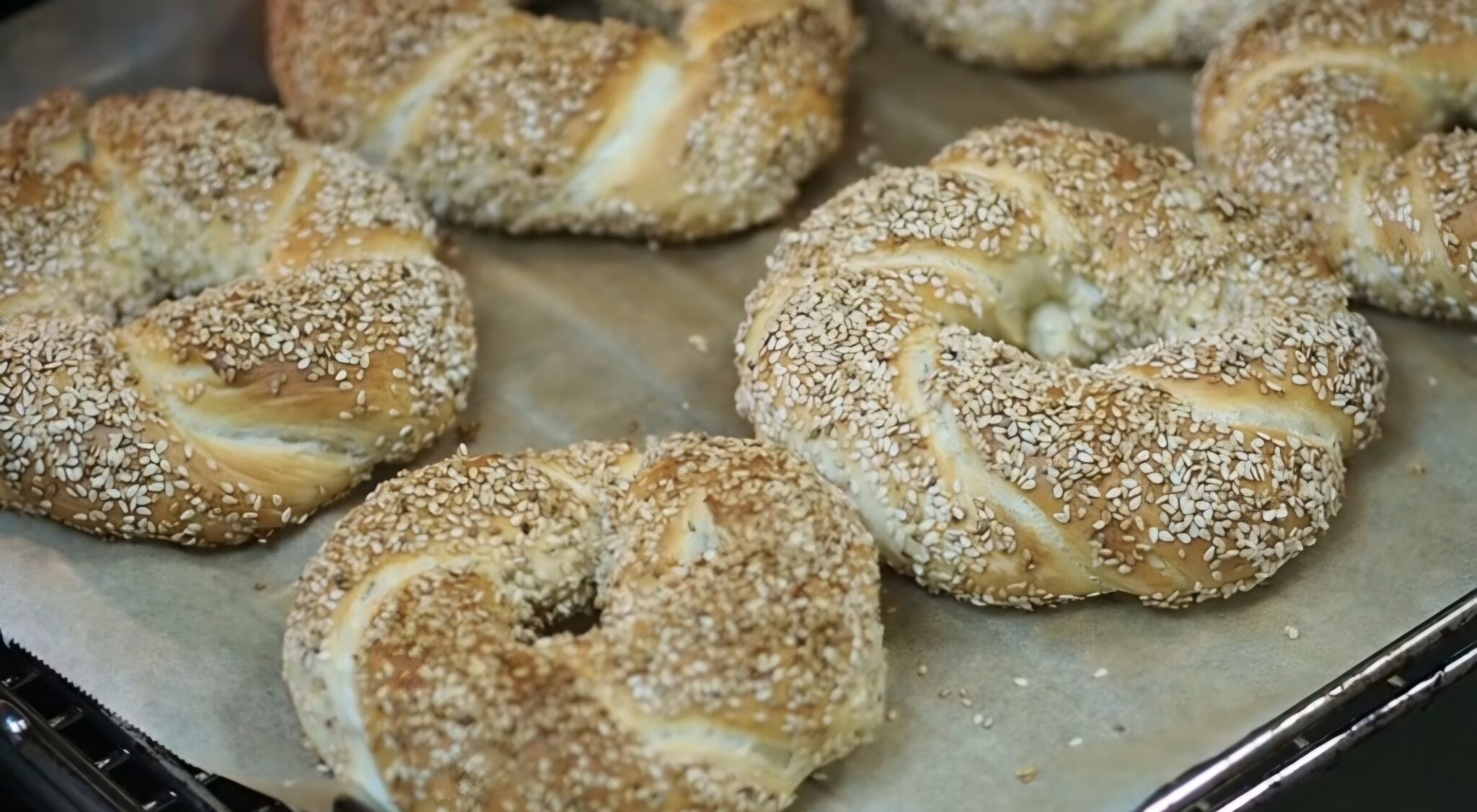 Griechische Sesamringe I Κουλούρι - Nia Latea