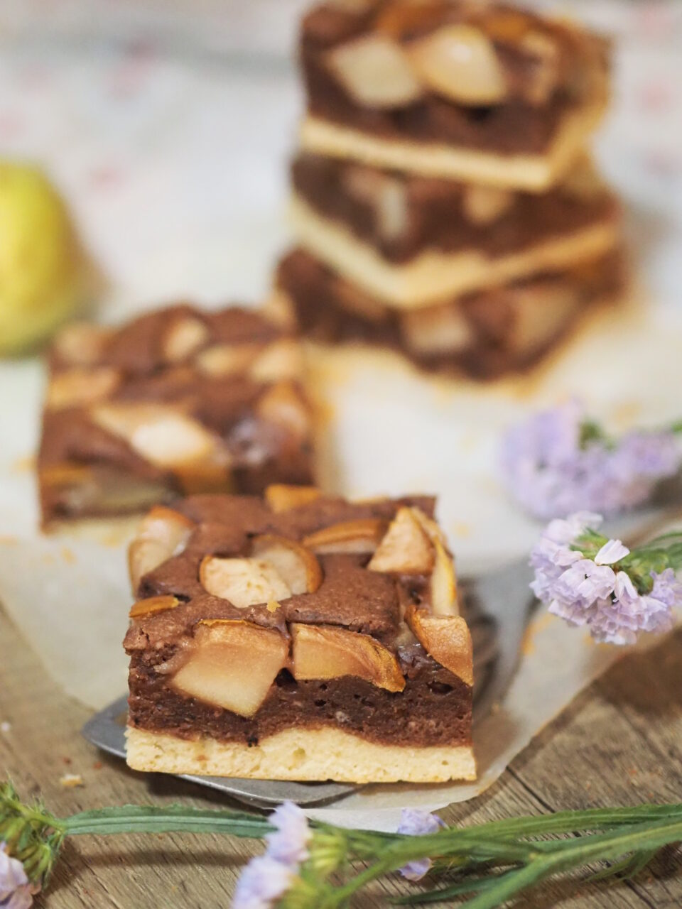 Der schnellste Birnenkuchen I Herbst Rezept