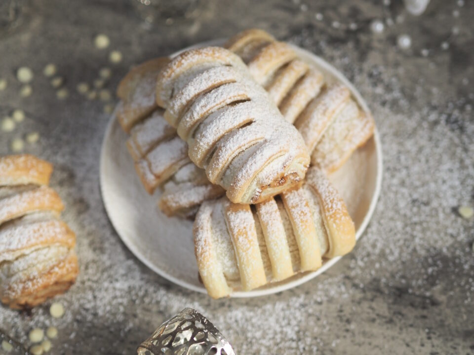 Mini Strudel mit Maroni I Maroni-Röllchen