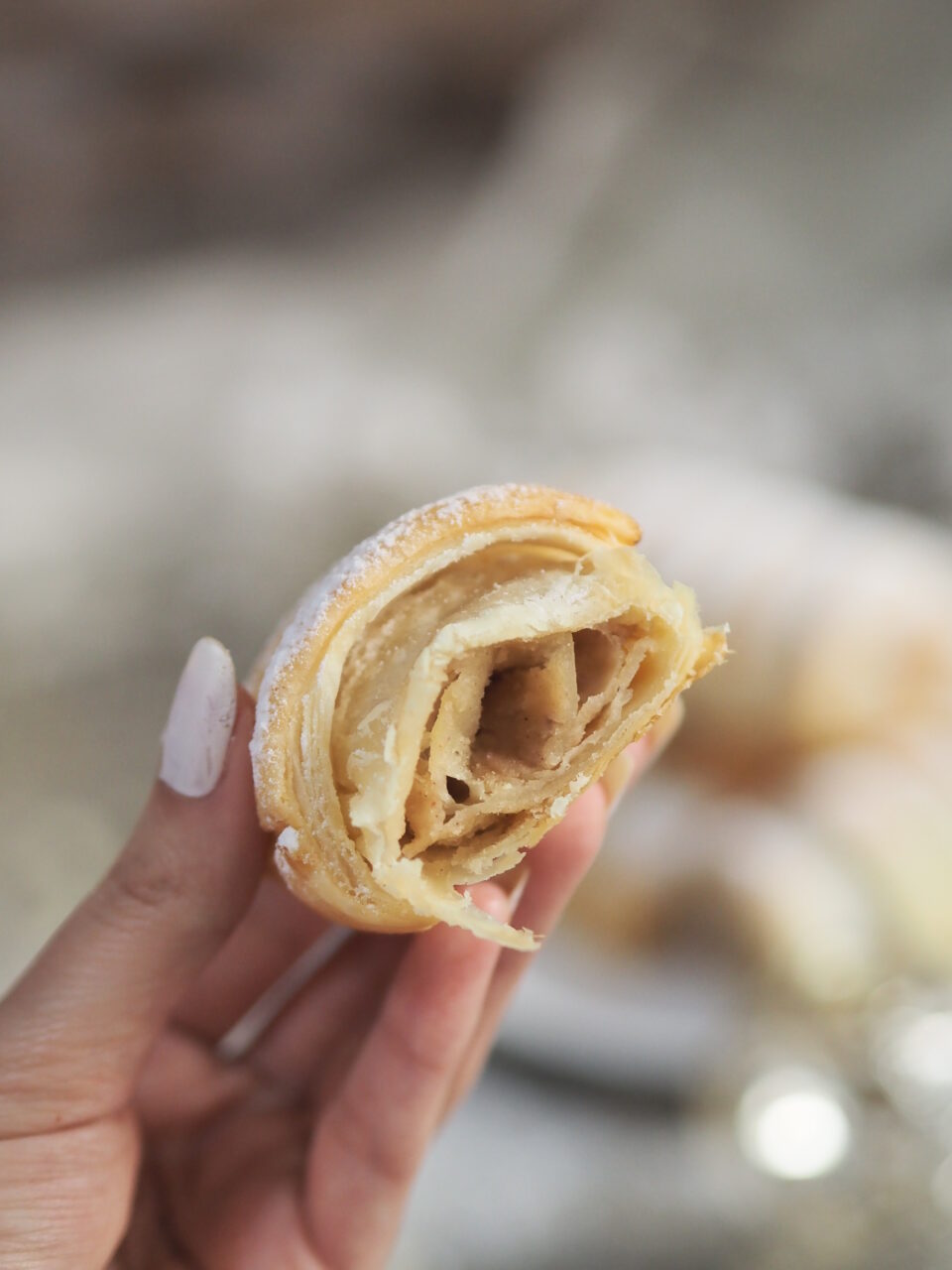 Mini Strudel mit Maroni I Maroni-Röllchen